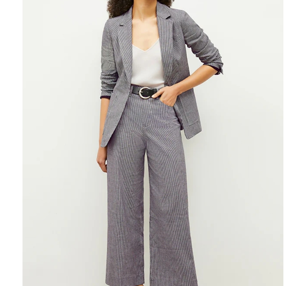 Women's Gray Checkered Pants